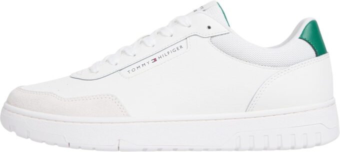 Tommy Hilfiger Herren Th Basket Core LTH Mix Fm0fm05467 Low Top