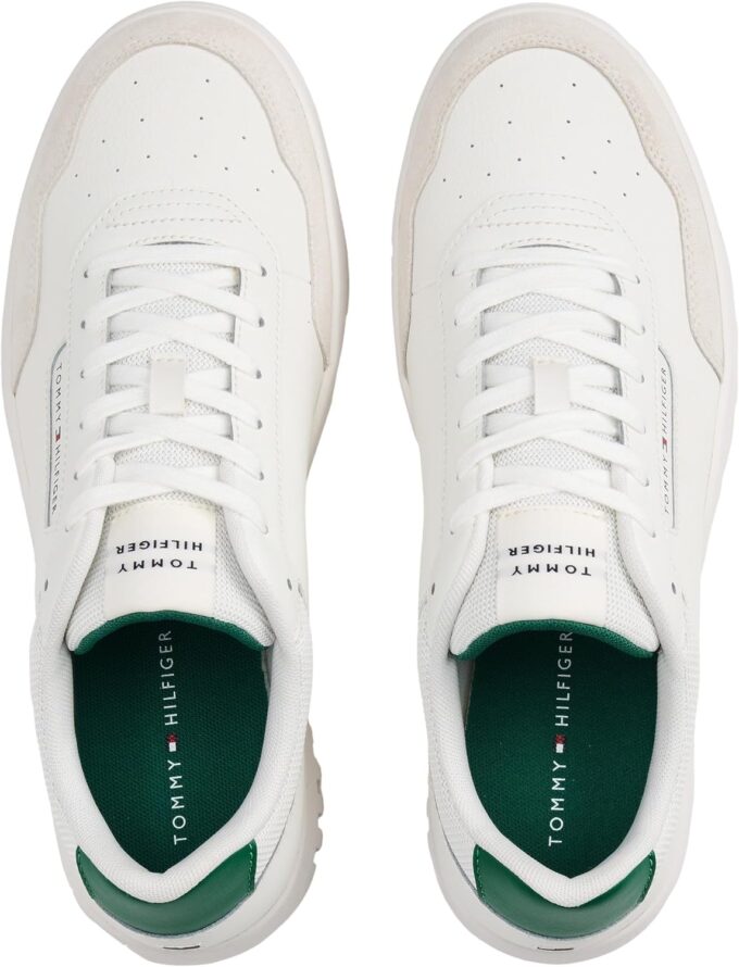 Tommy Hilfiger Herren Th Basket Core LTH Mix Fm0fm05467 Low Top – Bild 4