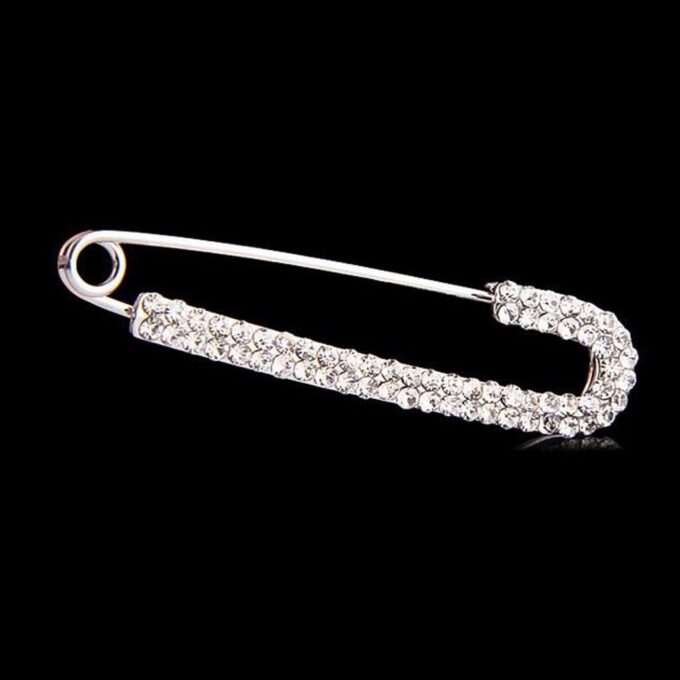 sharplace Videoleuchte Pin Schal Strass Charm Pfau Peacock Muster kiefer Pin Frauen Schmuck – Bild 9