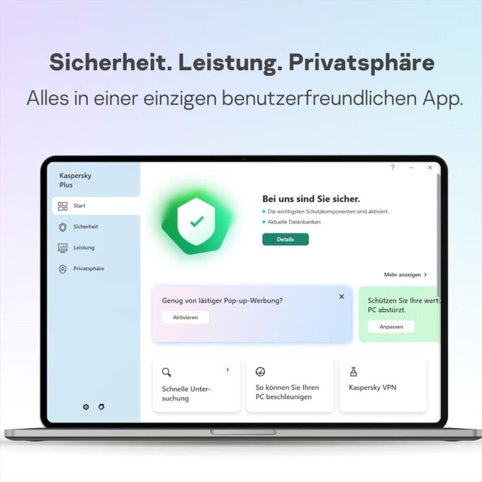 Kaspersky Plus Internet Security 2025 | 3 Geräte | 1 Jahr | Anti-Phishing und Firewall | Unbegrenzter VPN | Passwort-Manager | Online-Banking Schutz | PC/Mac/Mobile | Aktivierungscode per Email – Bild 4
