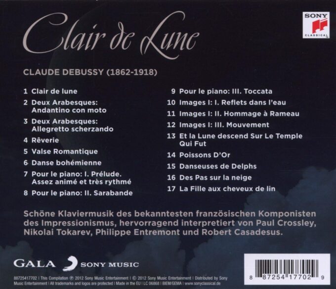 Clair De Lune - Die schönste Klaviermusik von Claude Debussy – Bild 3