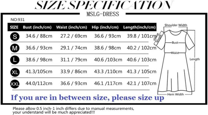 MSLG Damen Elegant Floral Spitze Rundhals Kurze Ärmel Cocktail Party Bodycon Knielanges Kleid 931 – Bild 4