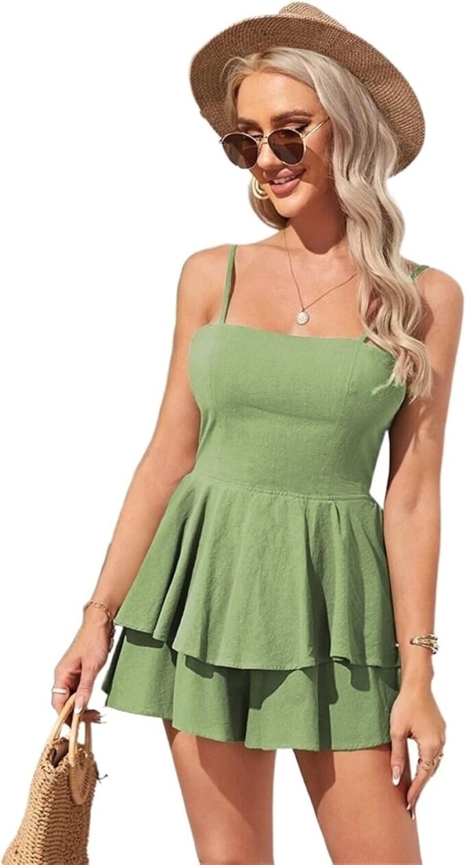Women's Backless Bow Tie Short Dress Summer Models Sexy Halter Dresses – Bild 5