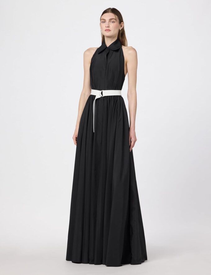 Norma Kamali Women's Nk Halter Flared Gown – Bild 7