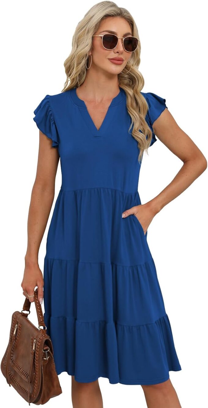 MixShe Summer Dresses for Women 2025 Elegant Classy Casual Fashion Dress S-XXL – Bild 2