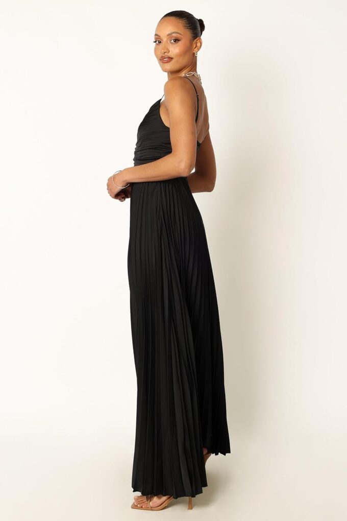 Petal & Pup Women's Naira Pleated Maxi Dress – Bild 3