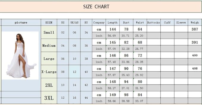 CUTTE Sommer Chiffon Hochzeitsgast Kleid Spitze Boho Brautkleider für Frauen Abend Ballkleider Maxi Schlitz Brautjungfernkleid Kleider mit Schlitz – Bild 7