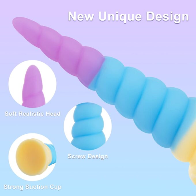 19cm Realistischer Anfänger Anal Dildo, Analplug mit starker Saugnapf für Freispiel, Flüssige Silikon Anal Perlen Prostata Massager Erwachsenes Analspielzeug für Frauen, Männer – Bild 3