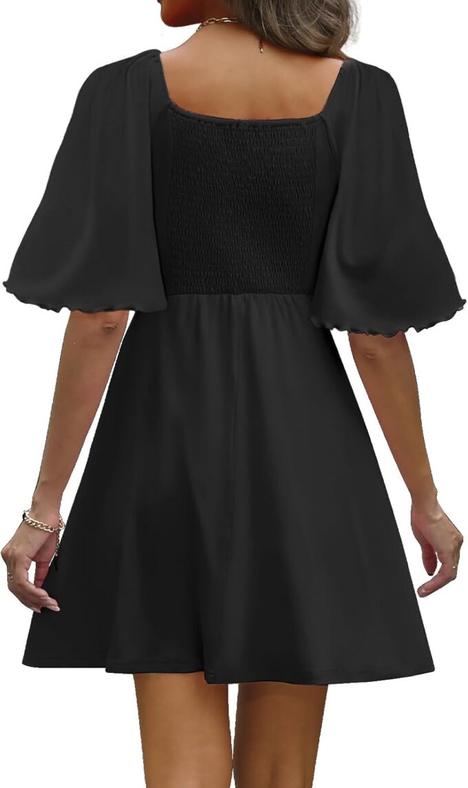 MixShe Summer Dresses for Women 2025 Elegant Classy V-Neck Dress S-XXL – Bild 3