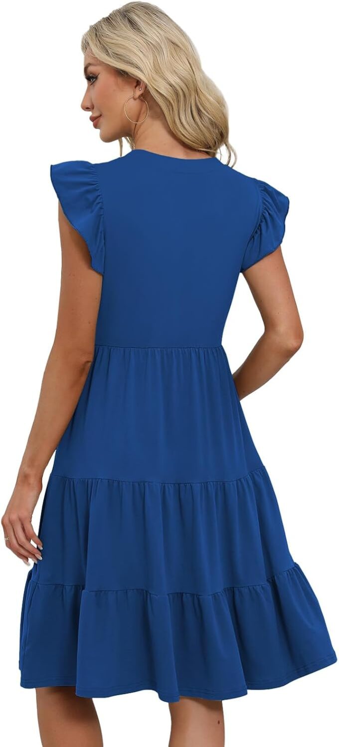 MixShe Summer Dresses for Women 2025 Elegant Classy Casual Fashion Dress S-XXL – Bild 3