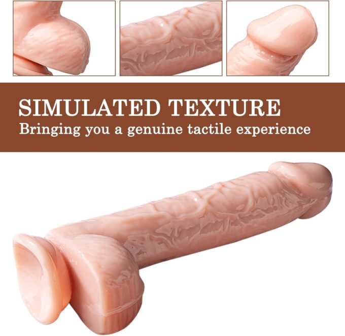 Realistischer Dildo Analdilos Herren Dildos mit Saugnapf,7 Größen Buttplug,Diloschwanz für Frauen Männer,Anal Plug Anal Dildo Klein Groß xxl,Penis Masturbieren für Männer,Po Dusche Analplug (Real-XXS) – Bild 2