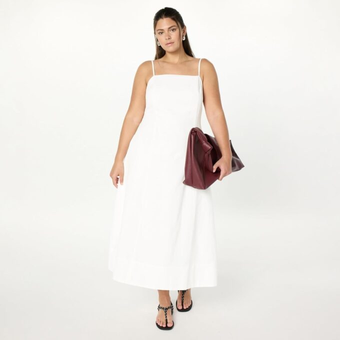 The Drop Women's Daphne Square Neck Linen Maxi Dress – Bild 7