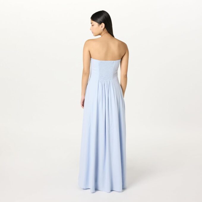 The Drop Women's Carlota Strapless Linen Maxi Dress – Bild 2
