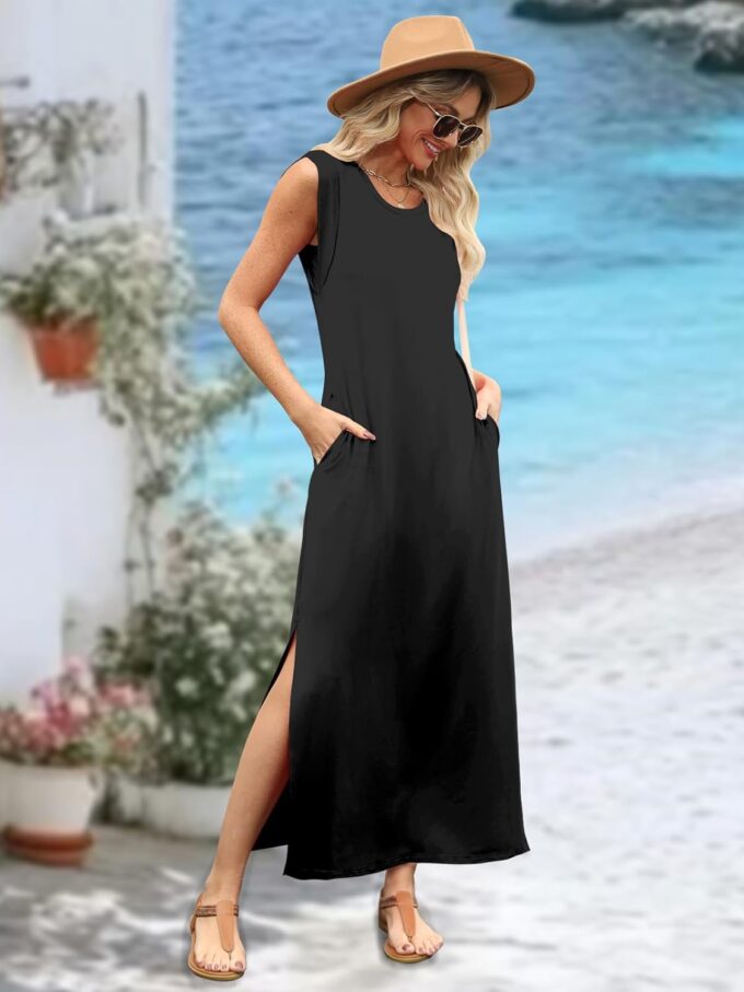 MixShe Summer Dresses for Women 2025 Plus Size Spring Clothes Beach Vacation Fashion Maxi Casual Outfits – Bild 5