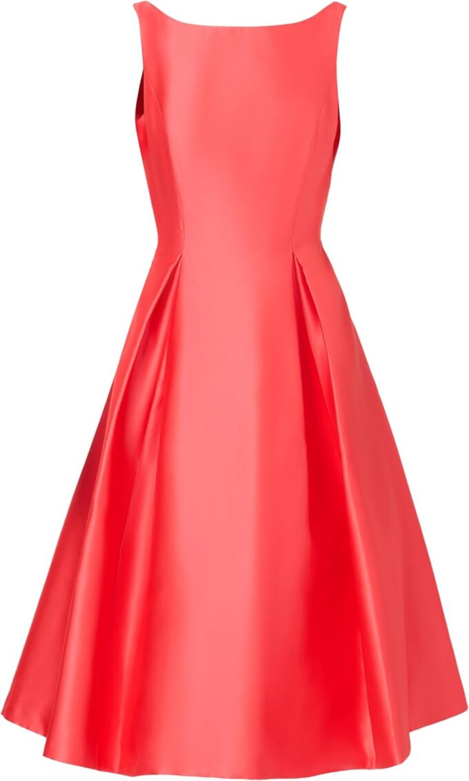 Adrianna Papell Women's Sleeveless Tea Length Dress – Bild 5