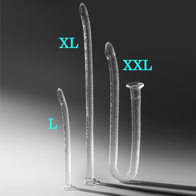 BDSMYEE Anal Dildo extrem lang,45 CM realistische Dildos Monster Dildo mit Saugnapf,Dildoschwanz für Frauen Männer,erotisches Sexspielzeug für Paare extrem sex (L) – Bild 8