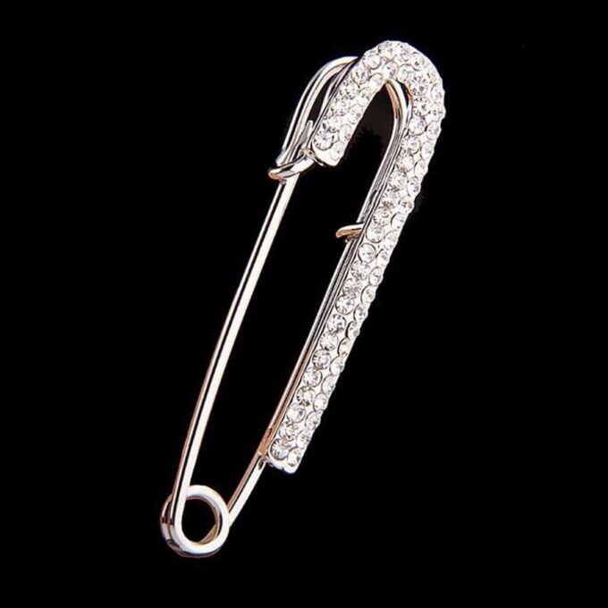 sharplace Videoleuchte Pin Schal Strass Charm Pfau Peacock Muster kiefer Pin Frauen Schmuck – Bild 8