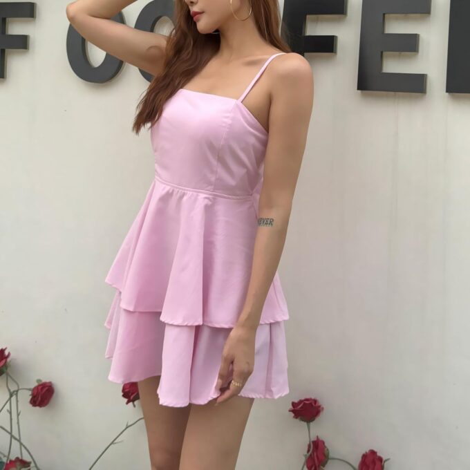 BNGD Women's Backless Bow Tie Short Dress 2025 Summer Models Sexy Halter Dresses Homecoming Dresses – Bild 6