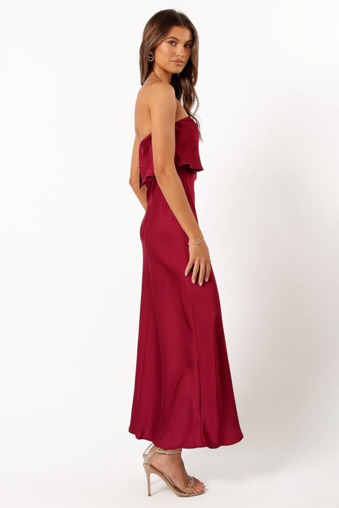 Petal & Pup Women's Vienna Strapless Midi Dress – Bild 5