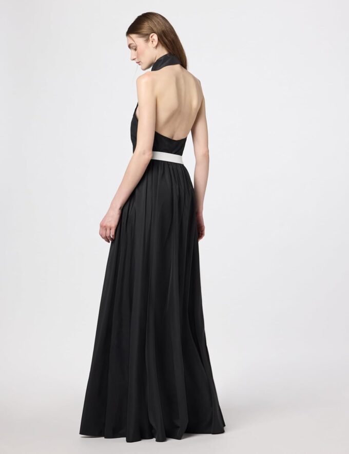 Norma Kamali Women's Nk Halter Flared Gown – Bild 3