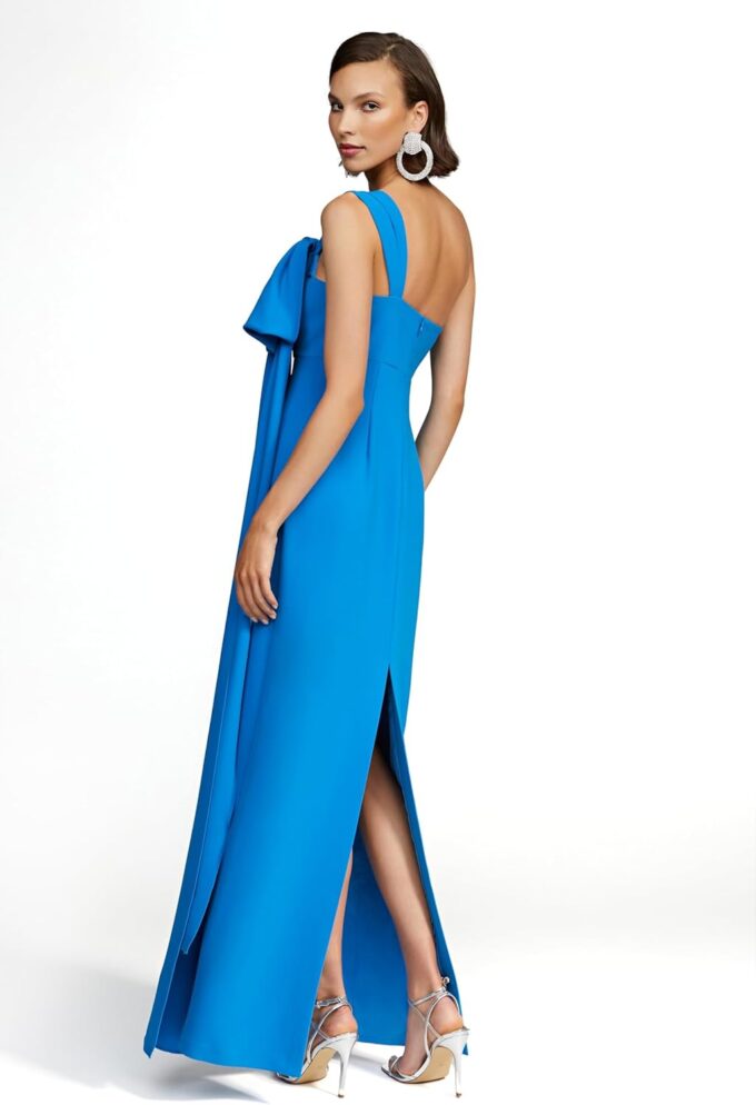 H HALSTON Women's Olivia Gown in Crepe – Bild 4