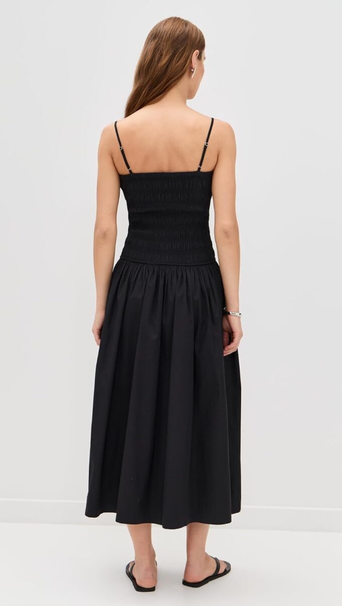 Madewell Women's Poplin Smocked Maxi Dress – Bild 3