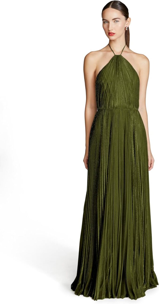 H HALSTON Women's Marisol Lurex Gown – Bild 2