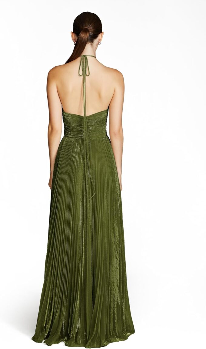 H HALSTON Women's Marisol Lurex Gown – Bild 4