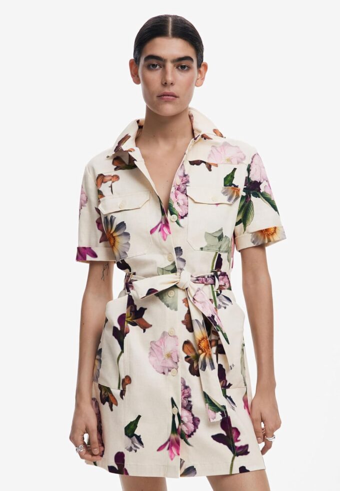 Desigual Damen Lässiges Kleid – Bild 5