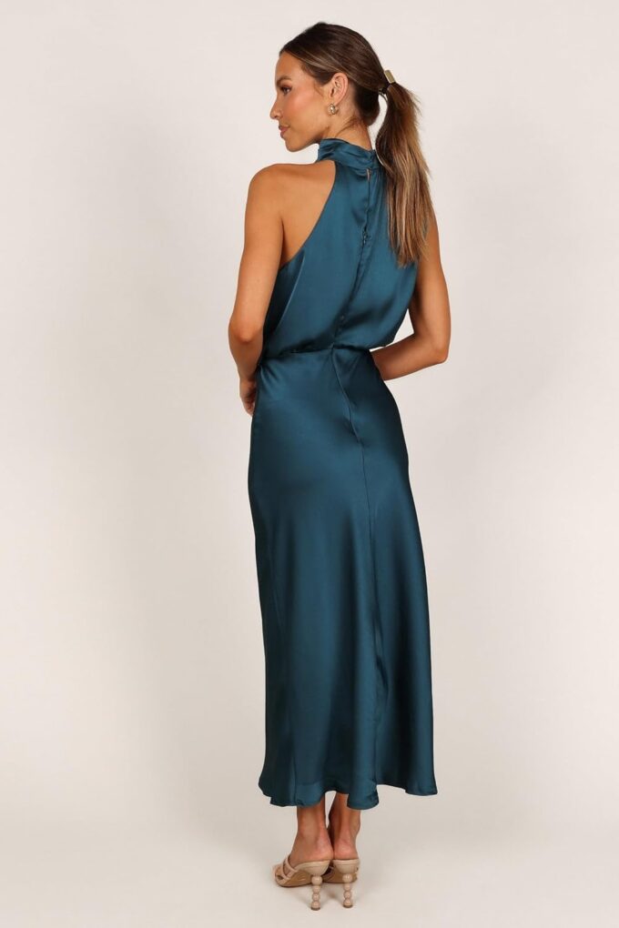 Petal & Pup Women's Anabelle Halter Neck Midi Dress – Bild 4