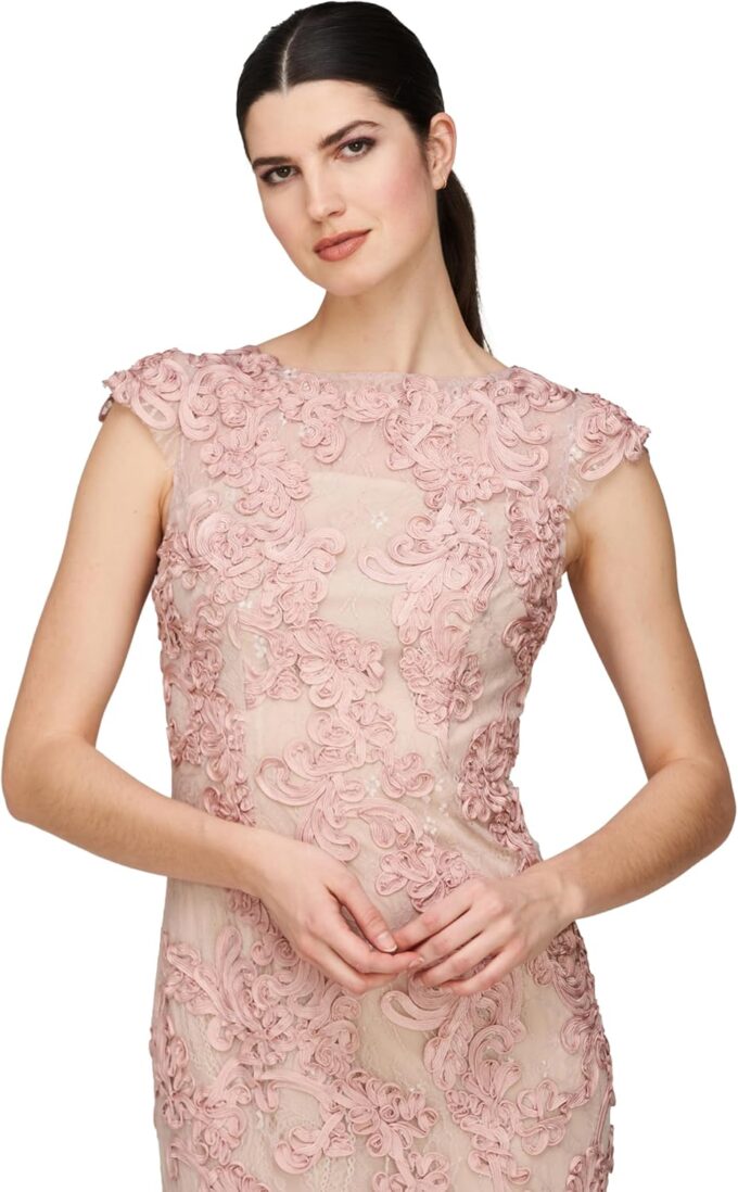 JS Collections Women's Elexis Soutache Tea Dress – Bild 2