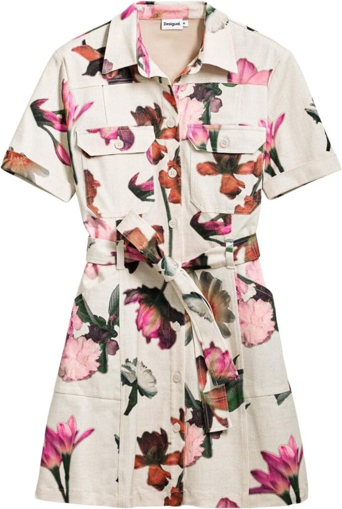 Desigual Damen Lässiges Kleid – Bild 3