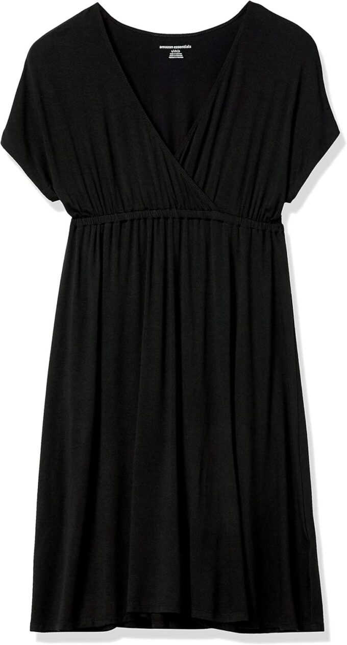 Amazon Essentials Women's Surplice Dress (Available in Plus Size) – Bild 5