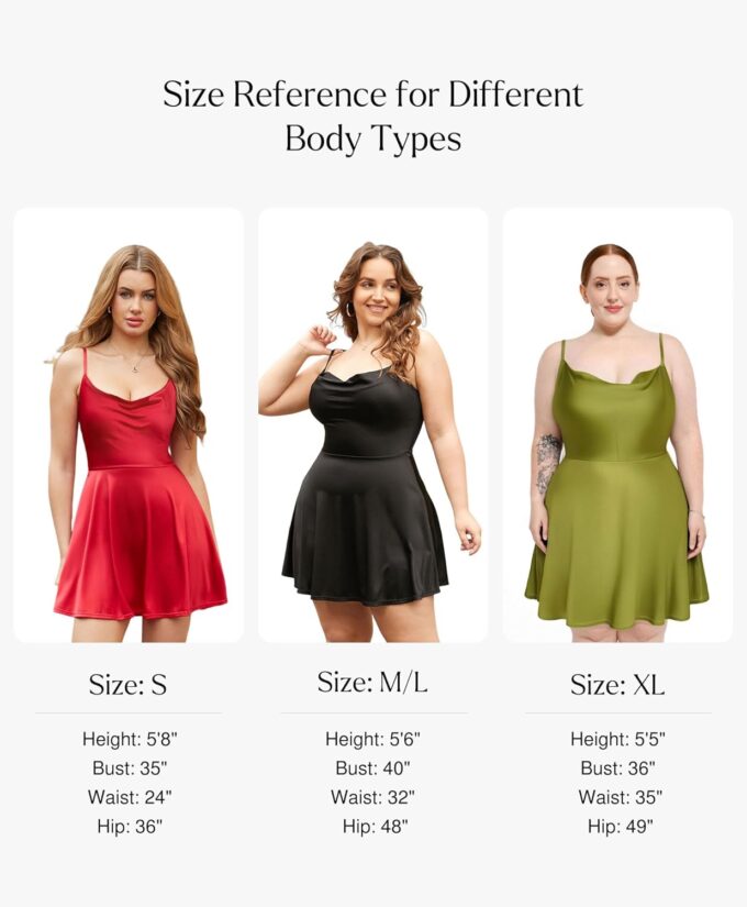 Popilush Mini Dress for Women Corset A-Line Party Dresses for Date Night Club Cocktail Shapewear Tummy Control Outfits – Bild 6