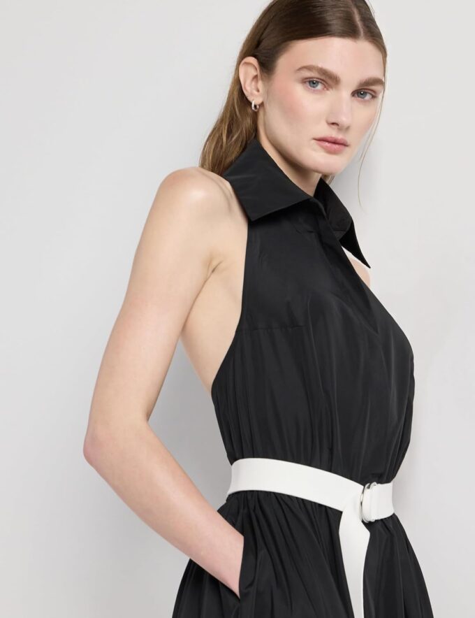 Norma Kamali Women's Nk Halter Flared Gown – Bild 5
