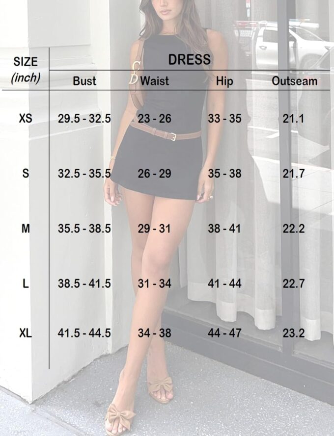 Boat Neck Bodycon Mini Dresses for Women Going Out Dress Summer Sleeveless Short Elegant Club Cocktail Party Dress – Bild 7