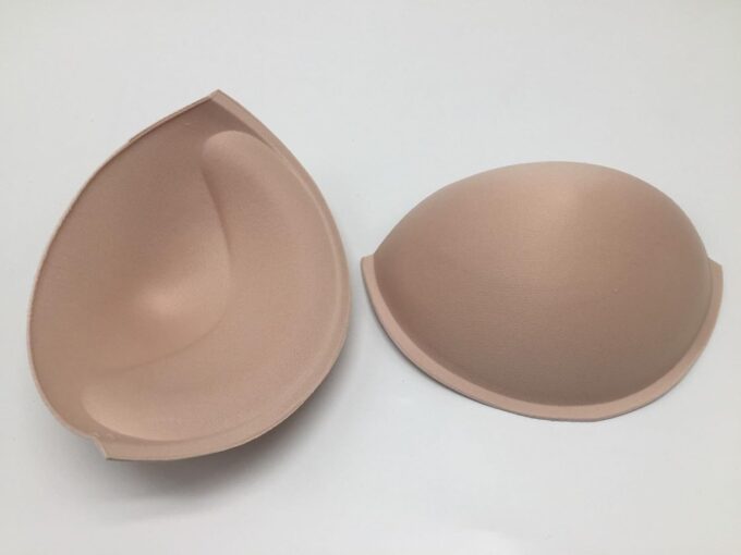 MNJ-TRIMMINGS Sew in Bra Cups, Push Up Cups, Beige Colour – Bild 2
