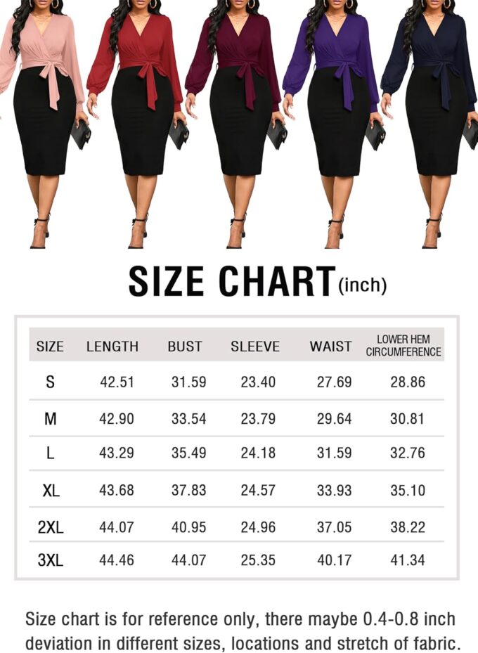 Runwind Maxikleid in Übergröße für Damen, Blumenmuster, fließend, 3/4-Ärmel mit Gürtel – Bild 6