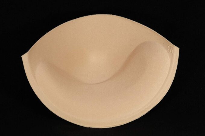 MNJ-TRIMMINGS Sew in Bra Cups, Push Up Cups, Beige Colour – Bild 5