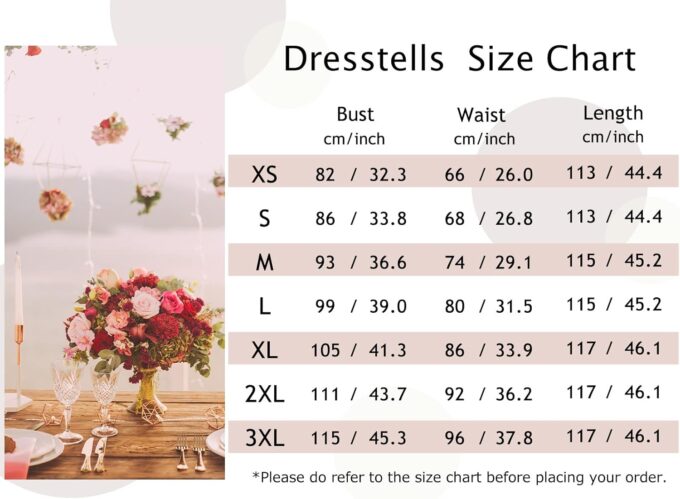 DRESSTELLS Cocktailkleid Damen Elegant 1950er Knielang Rockabilly Hochzeitkleid Vintage A-Line Swing Festlich Midilang Sommer Kleid – Bild 5