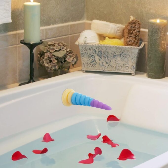 19cm Realistischer Anfänger Anal Dildo, Analplug mit starker Saugnapf für Freispiel, Flüssige Silikon Anal Perlen Prostata Massager Erwachsenes Analspielzeug für Frauen, Männer – Bild 5