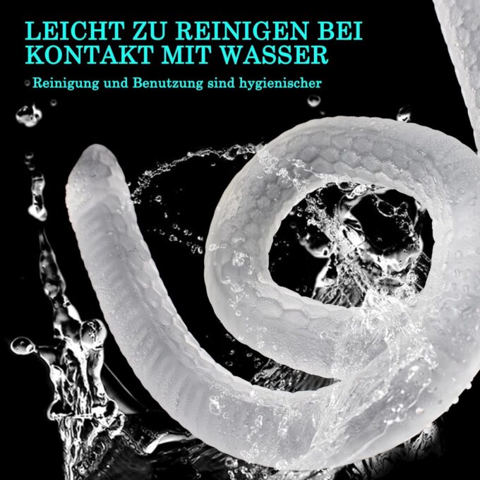 BDSMYEE Anal Dildo extrem lang,45 CM realistische Dildos Monster Dildo mit Saugnapf,Dildoschwanz für Frauen Männer,erotisches Sexspielzeug für Paare extrem sex (L) – Bild 6