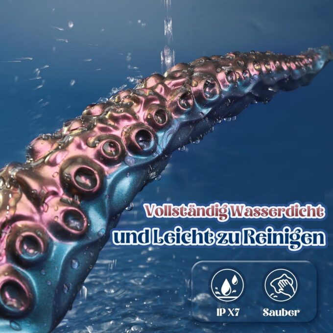 Tagnaff 33CM Riesen Anal Dildo, Tentakel XXL Dildo mit Starkem Saugnapf, Silikon Dicker Analdildo Groß, Big Dildos für Männer, Prostata Stimulation Sex Toys, Sex Spielzeug Analplug# für Männer XXL – Bild 7
