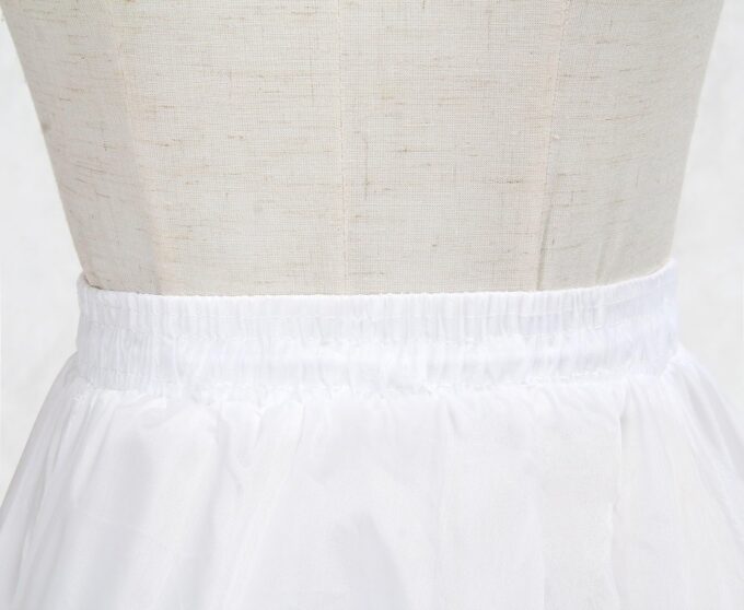 TUKA Reifrock 3 Ring verstellbar, Underskirt Unterrock, Petticoat Krinoline, verfügbar Größen, TKB0005 – Bild 8