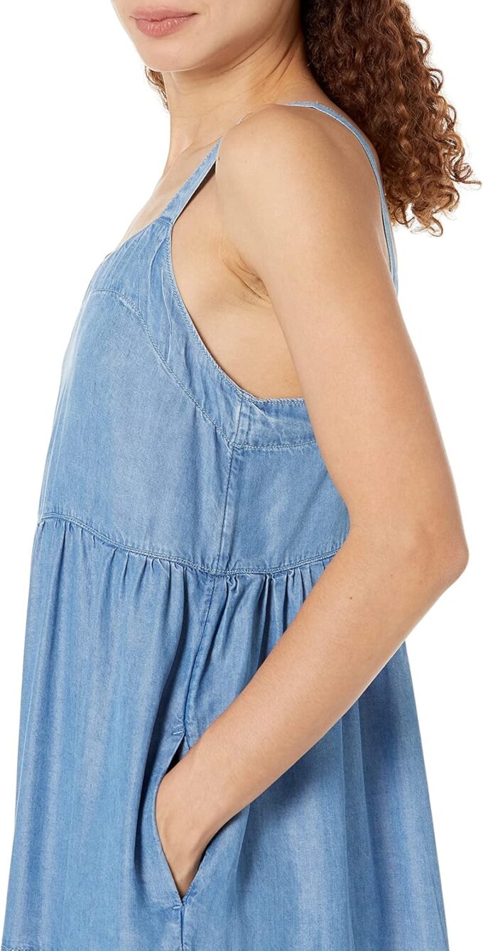 The Drop Women's Britt Tiered Maxi Tent Dress – Bild 3