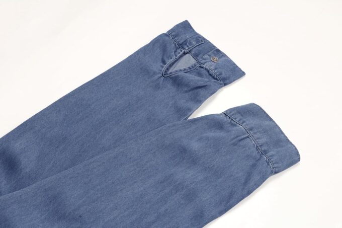 utcoco Denim Dress for Women 2025 Casual Loose Long Sleeve Classic Vintage Button Down Jean Shirt Dresses with Pockets – Bild 6