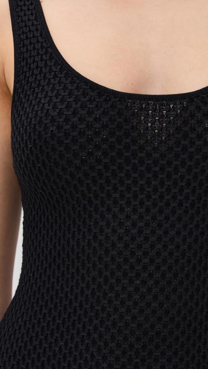 Theory Damen Texture Dress Lässiges Kleid – Bild 6