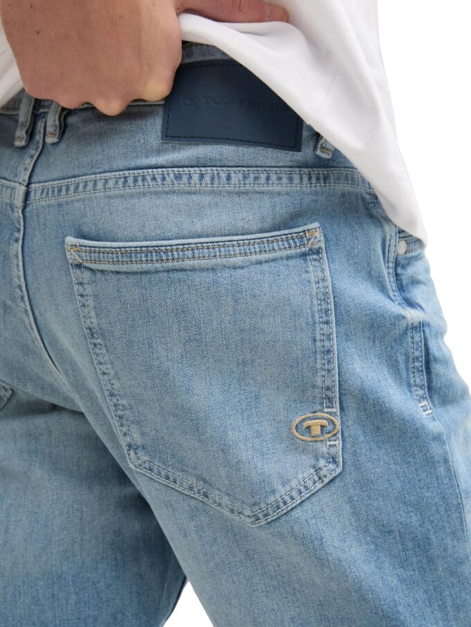 TOM TAILOR Herren TTJOSH Regular Slim Jeans Shorts – Bild 3