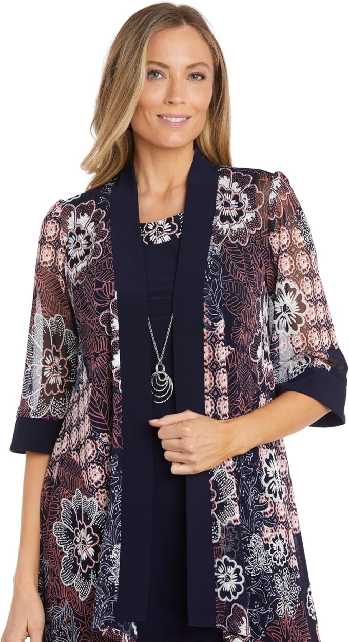 R&M Richards Damen Wear to Work Jacket Dress Kleid – Bild 2