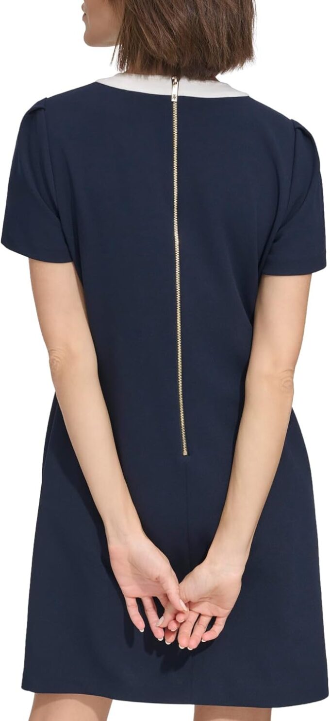 Tommy Hilfiger Women's Pocket Trim Shift Dress – Bild 4